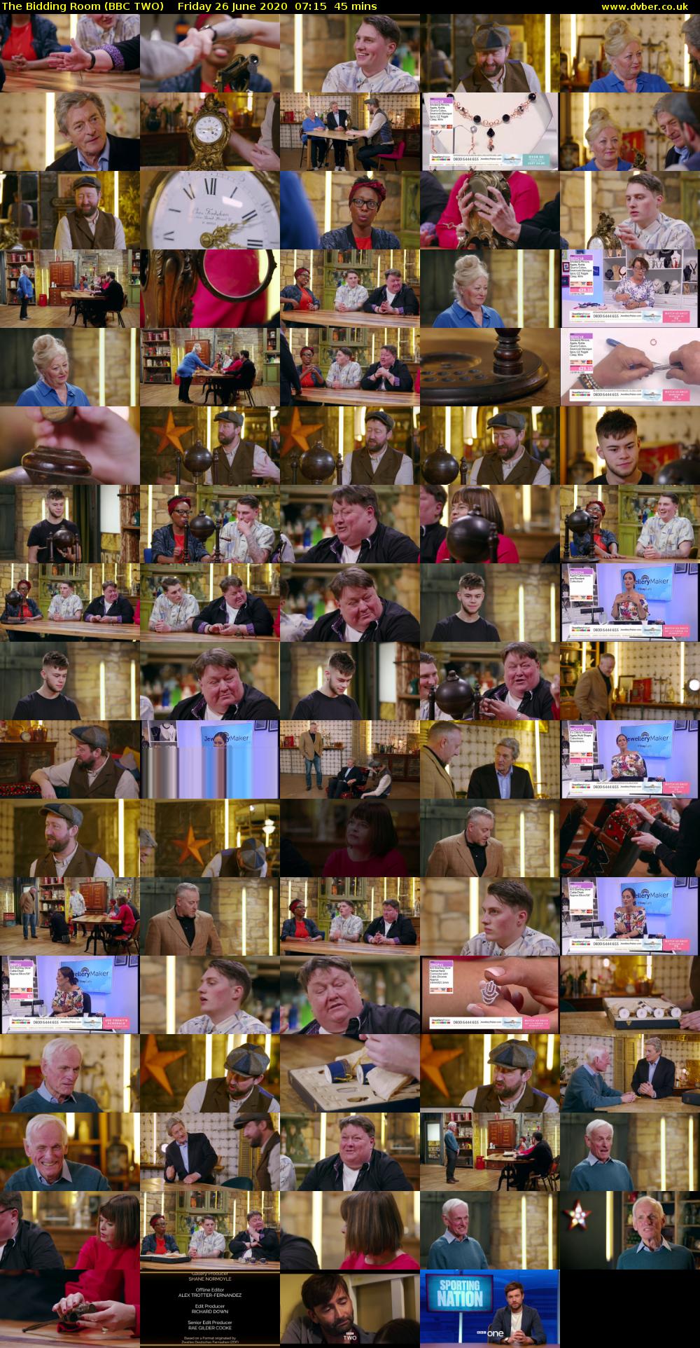The Bidding Room (BBC TWO) Friday 26 June 2020 07:15 - 08:00