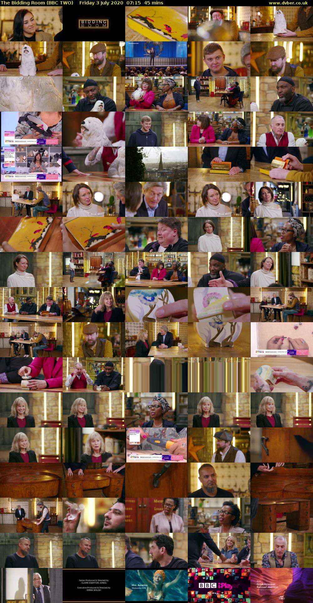 The Bidding Room (BBC TWO) Friday 3 July 2020 07:15 - 08:00