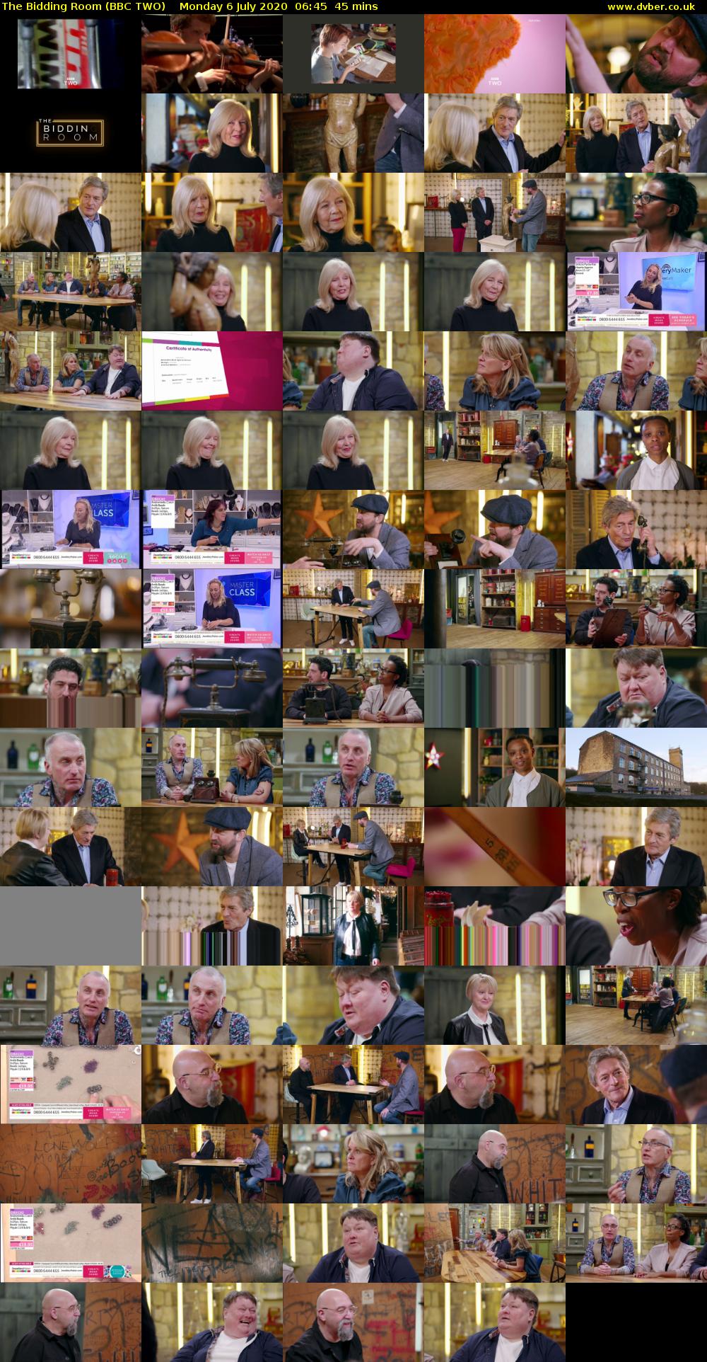 The Bidding Room (BBC TWO) Monday 6 July 2020 06:45 - 07:30