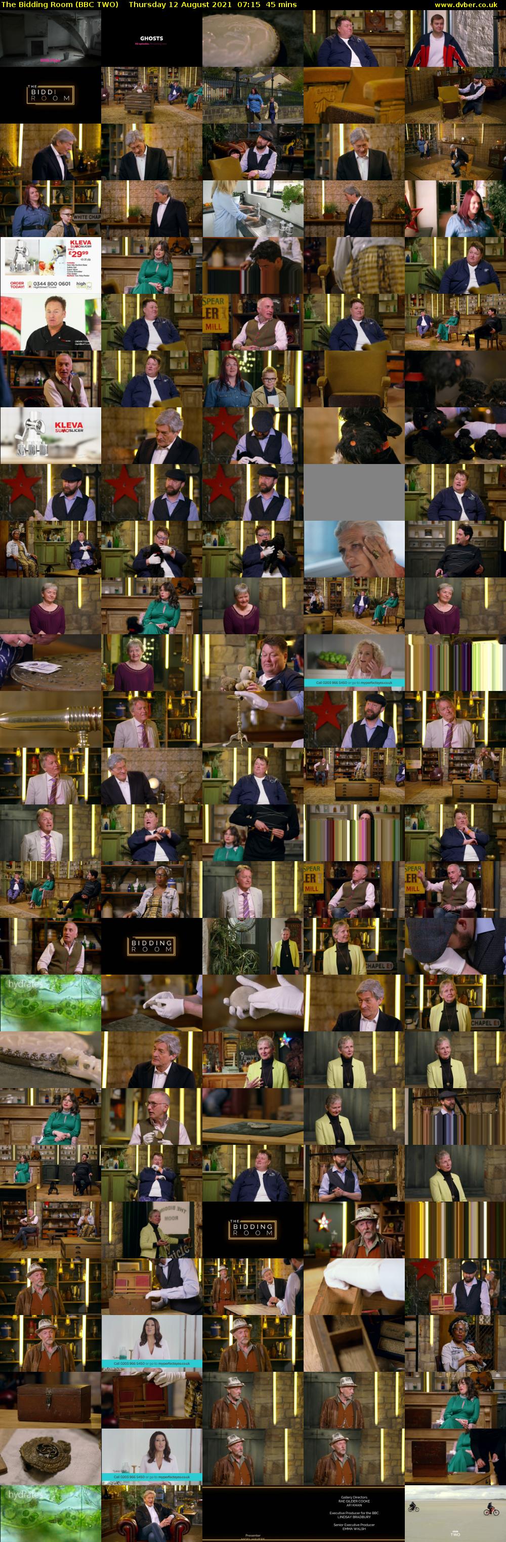 The Bidding Room (BBC TWO) Thursday 12 August 2021 07:15 - 08:00