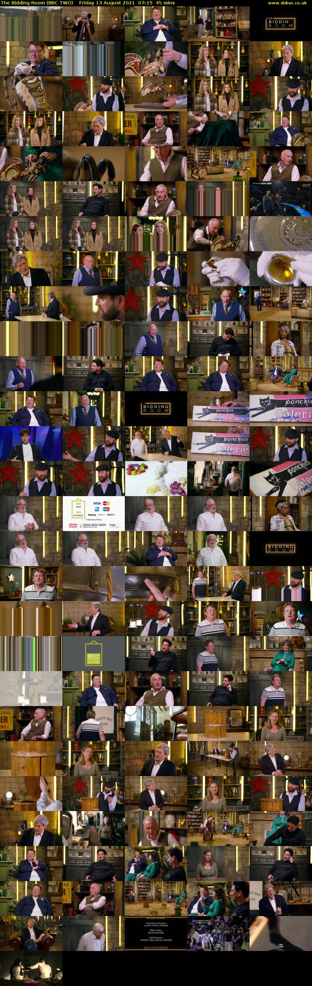 The Bidding Room (BBC TWO) Friday 13 August 2021 07:15 - 08:00