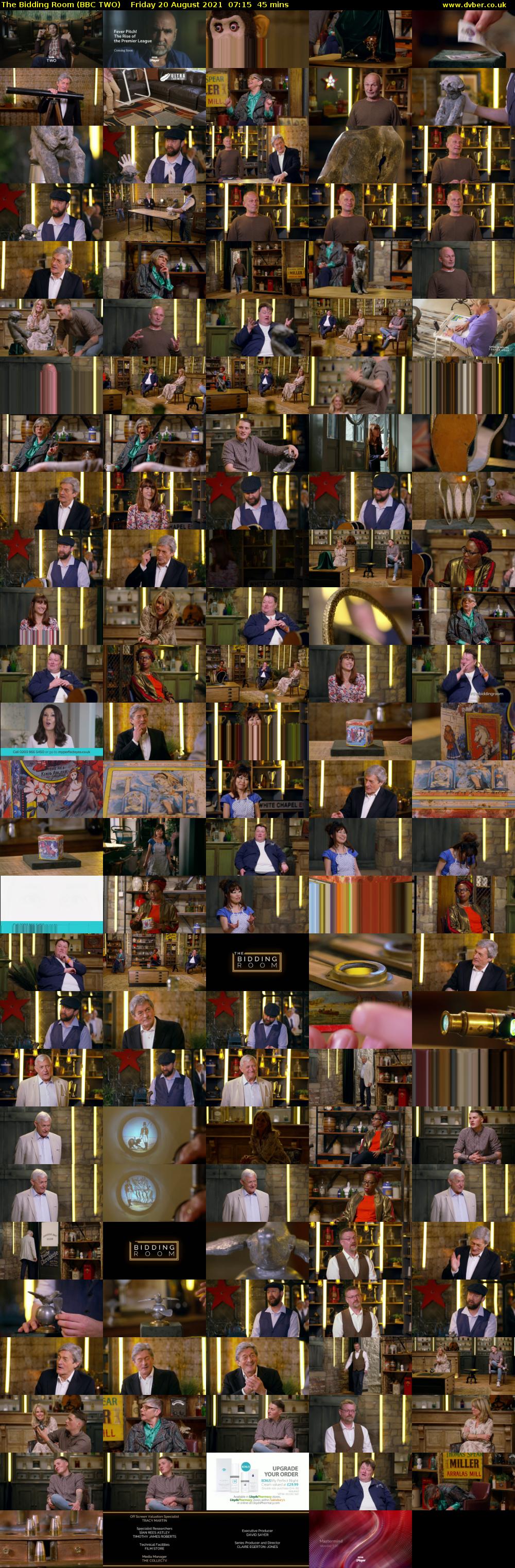 The Bidding Room (BBC TWO) Friday 20 August 2021 07:15 - 08:00