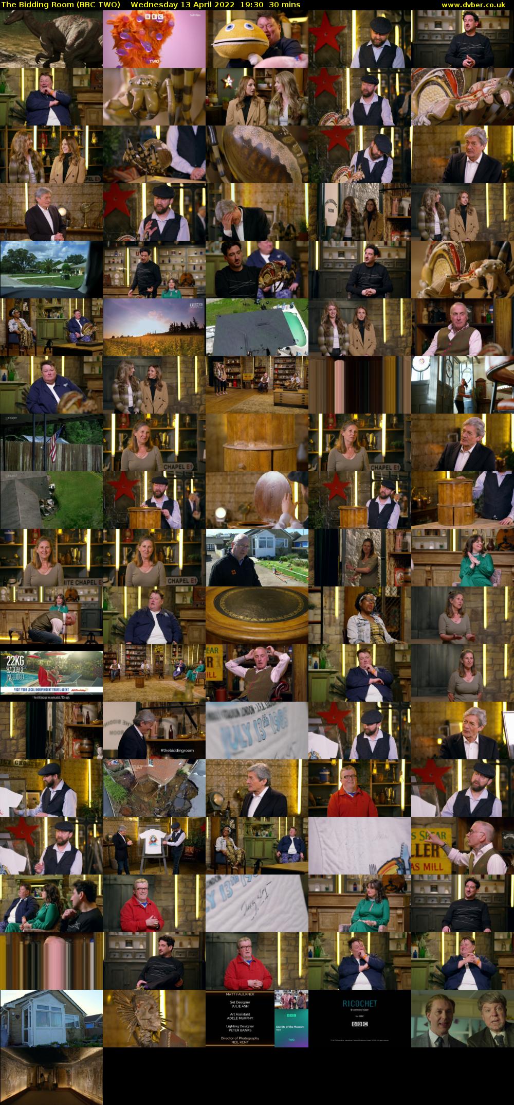 The Bidding Room (BBC TWO) Wednesday 13 April 2022 19:30 - 20:00