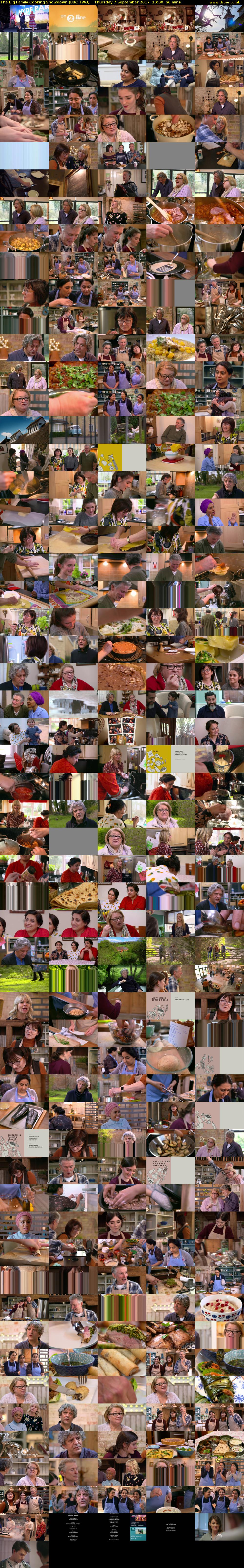 The Big Family Cooking Showdown (BBC TWO) Thursday 7 September 2017 20:00 - 21:00