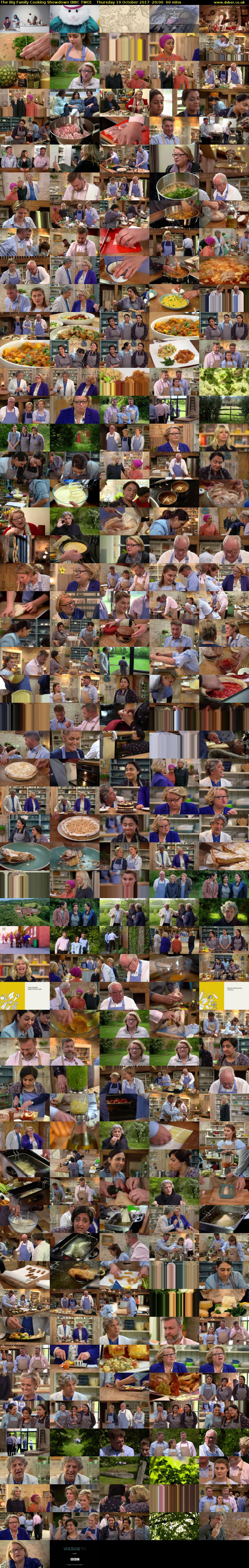 The Big Family Cooking Showdown (BBC TWO) Thursday 19 October 2017 20:00 - 21:00