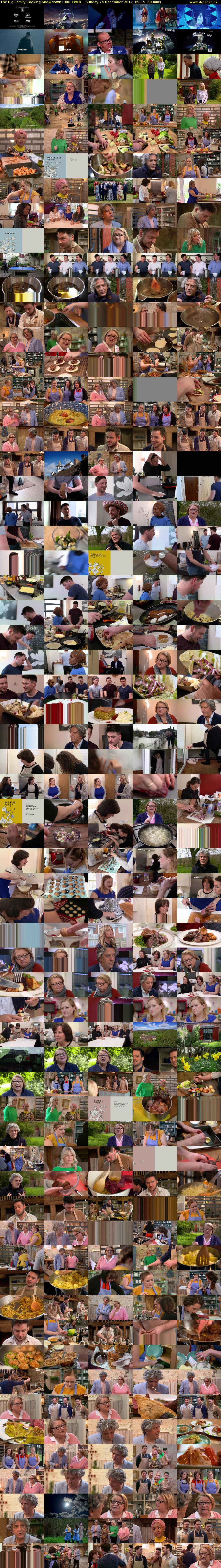 The Big Family Cooking Showdown (BBC TWO) Sunday 24 December 2017 09:15 - 10:15