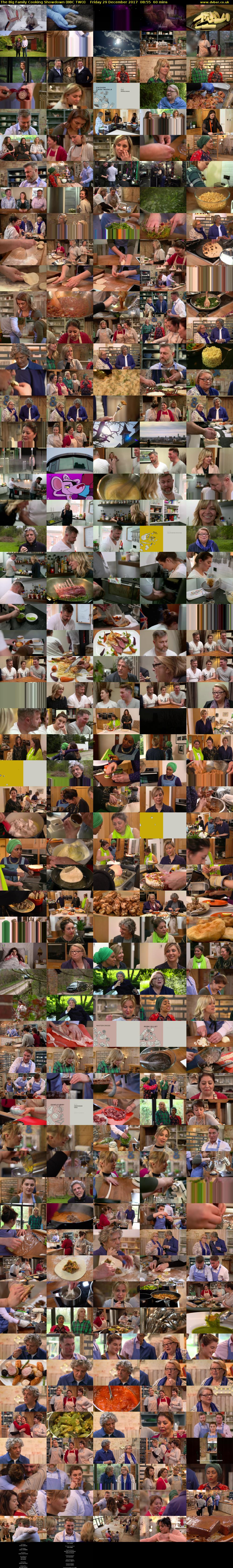 The Big Family Cooking Showdown (BBC TWO) Friday 29 December 2017 08:55 - 09:55