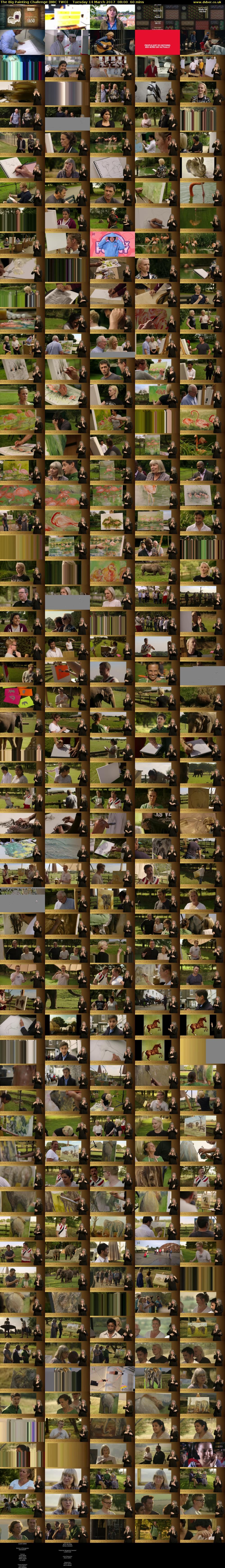 The Big Painting Challenge (BBC TWO) Tuesday 14 March 2017 08:00 - 09:00