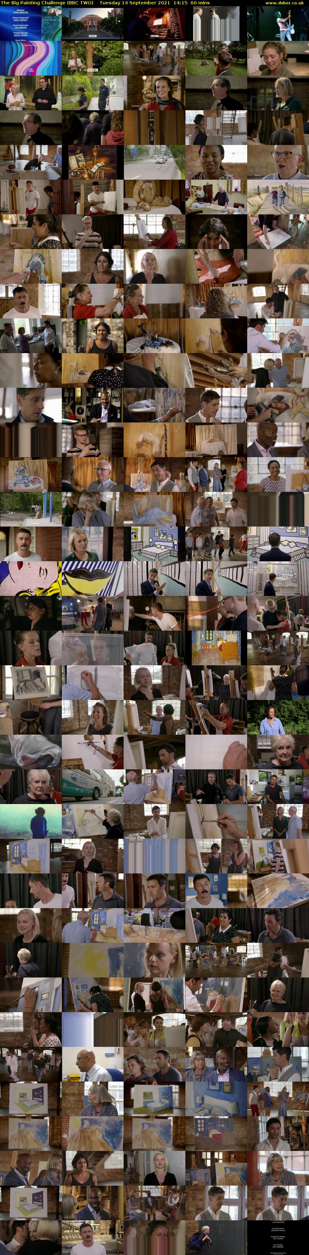 The Big Painting Challenge (BBC TWO) Tuesday 14 September 2021 14:15 - 15:15