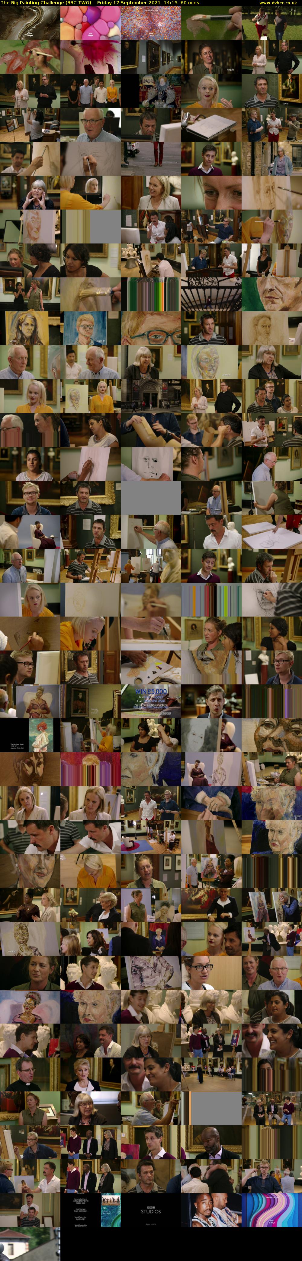 The Big Painting Challenge (BBC TWO) Friday 17 September 2021 14:15 - 15:15