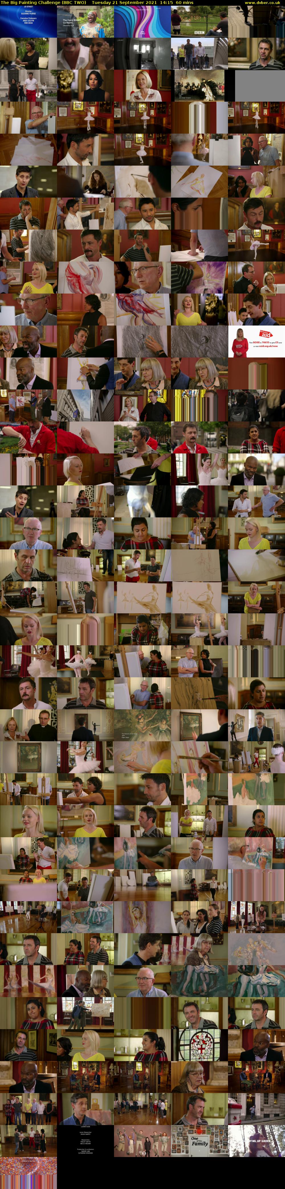 The Big Painting Challenge (BBC TWO) Tuesday 21 September 2021 14:15 - 15:15