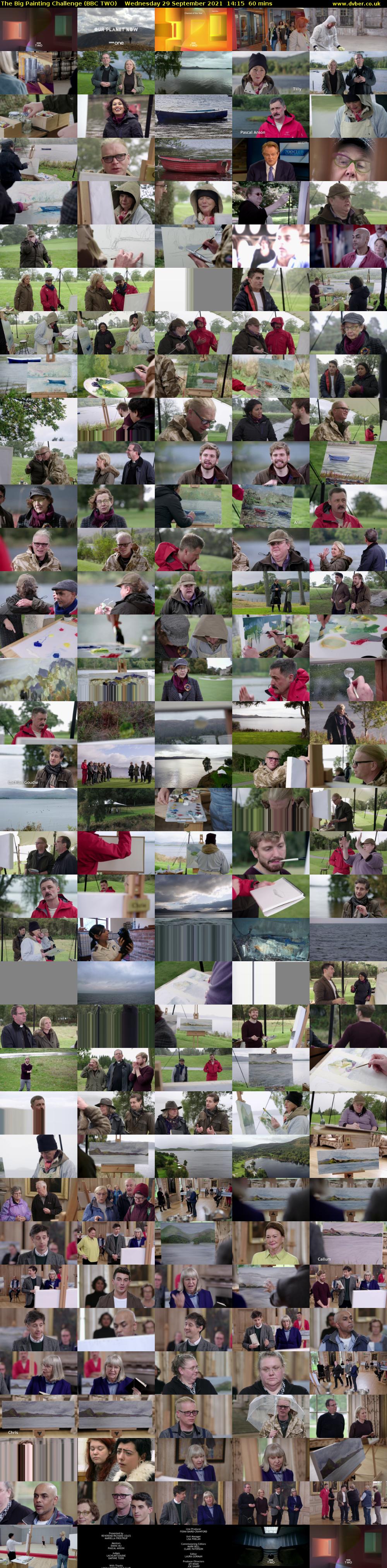 The Big Painting Challenge (BBC TWO) Wednesday 29 September 2021 14:15 - 15:15