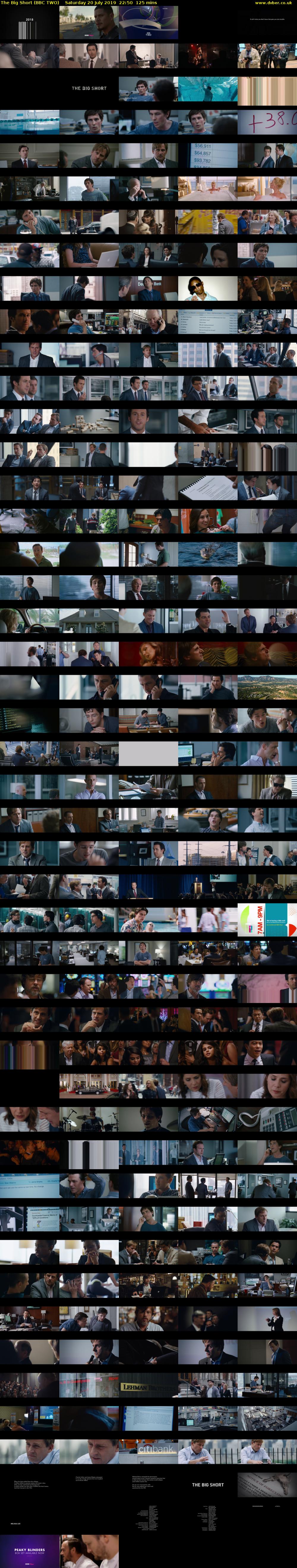 The Big Short (BBC TWO) Saturday 20 July 2019 22:50 - 00:55