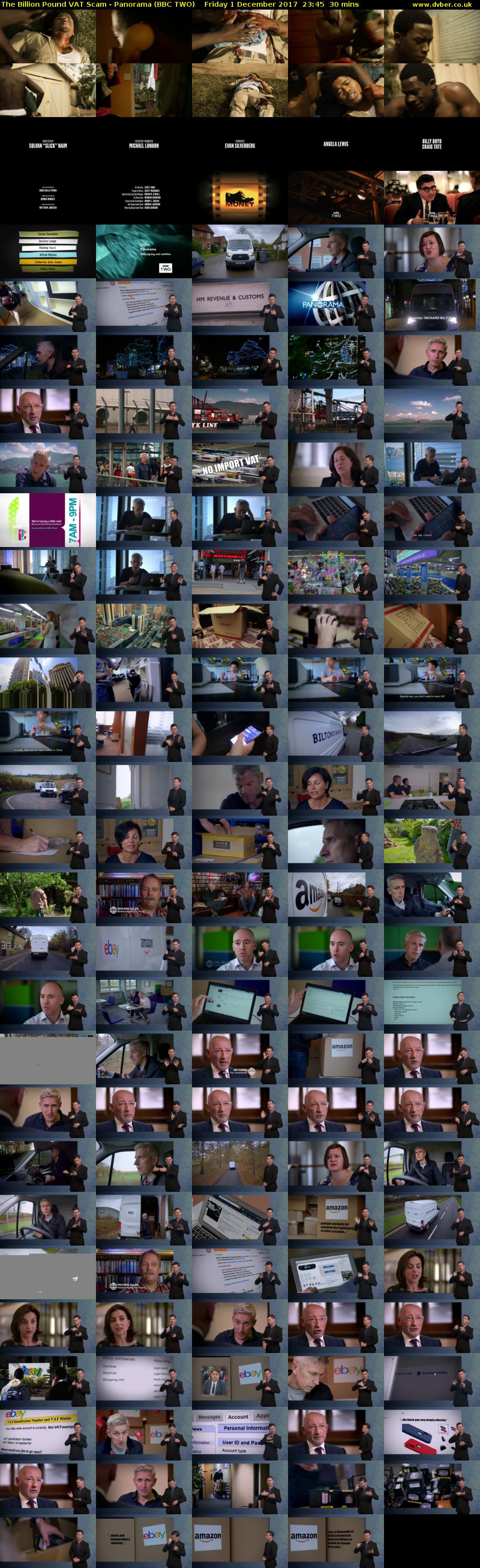 The Billion Pound VAT Scam - Panorama (BBC TWO) Friday 1 December 2017 23:45 - 00:15