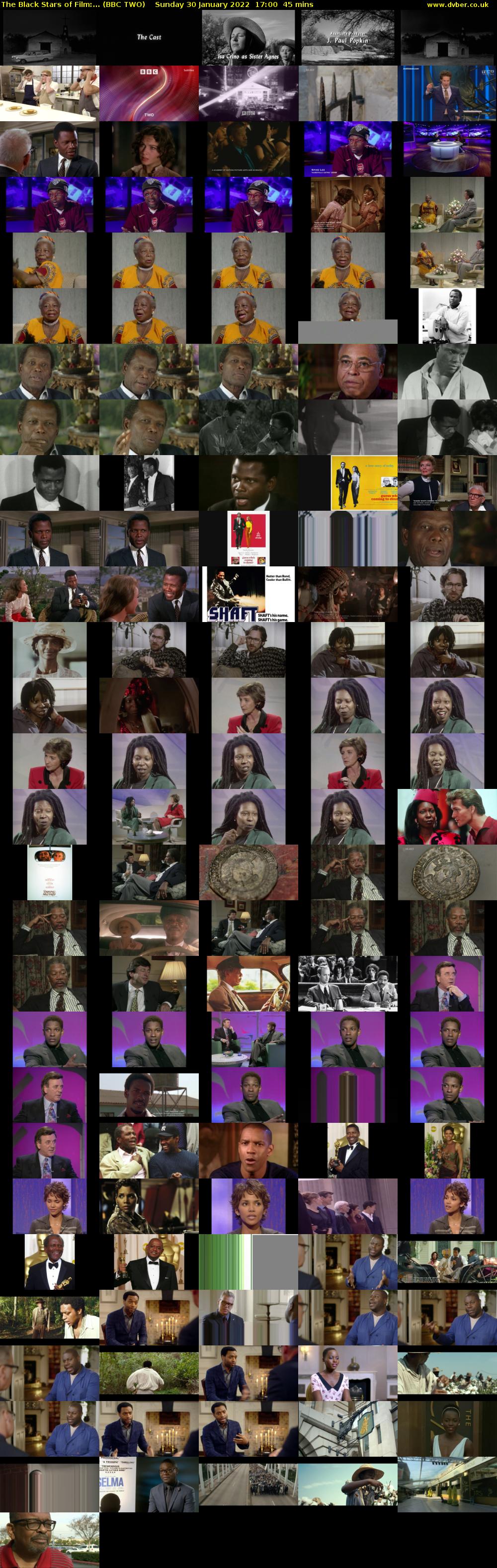 The Black Stars of Film:... (BBC TWO) Sunday 30 January 2022 17:00 - 17:45