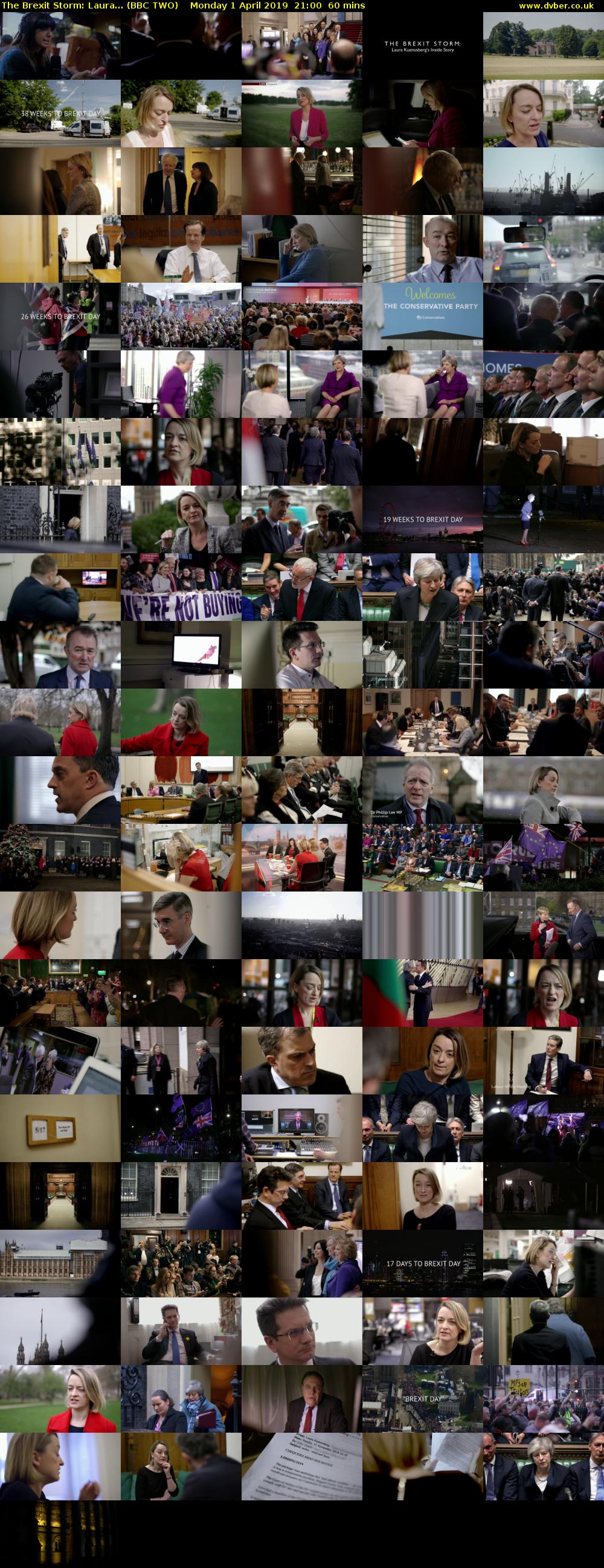 The Brexit Storm: Laura... (BBC TWO) Monday 1 April 2019 21:00 - 22:00