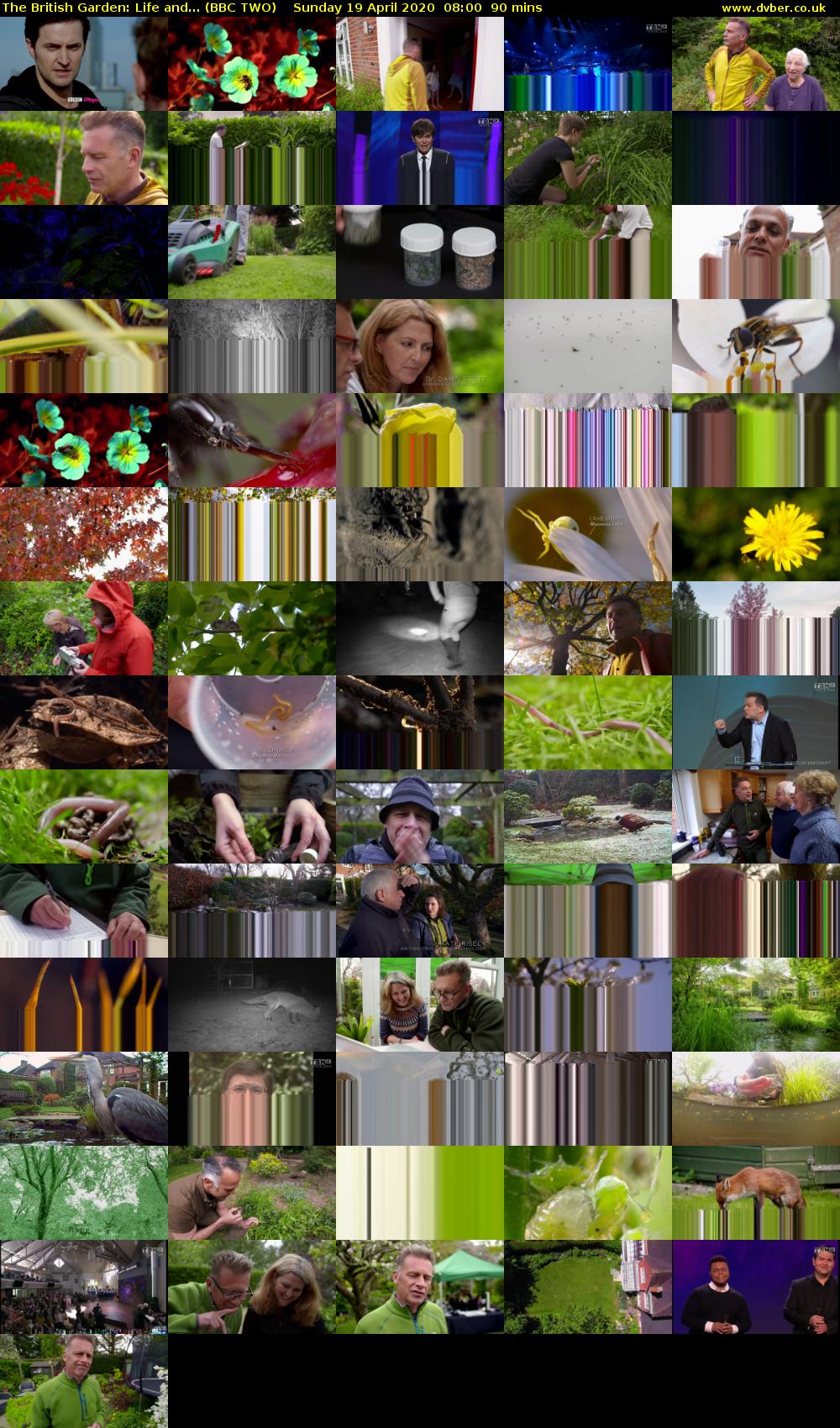 The British Garden: Life and... (BBC TWO) Sunday 19 April 2020 08:00 - 09:30