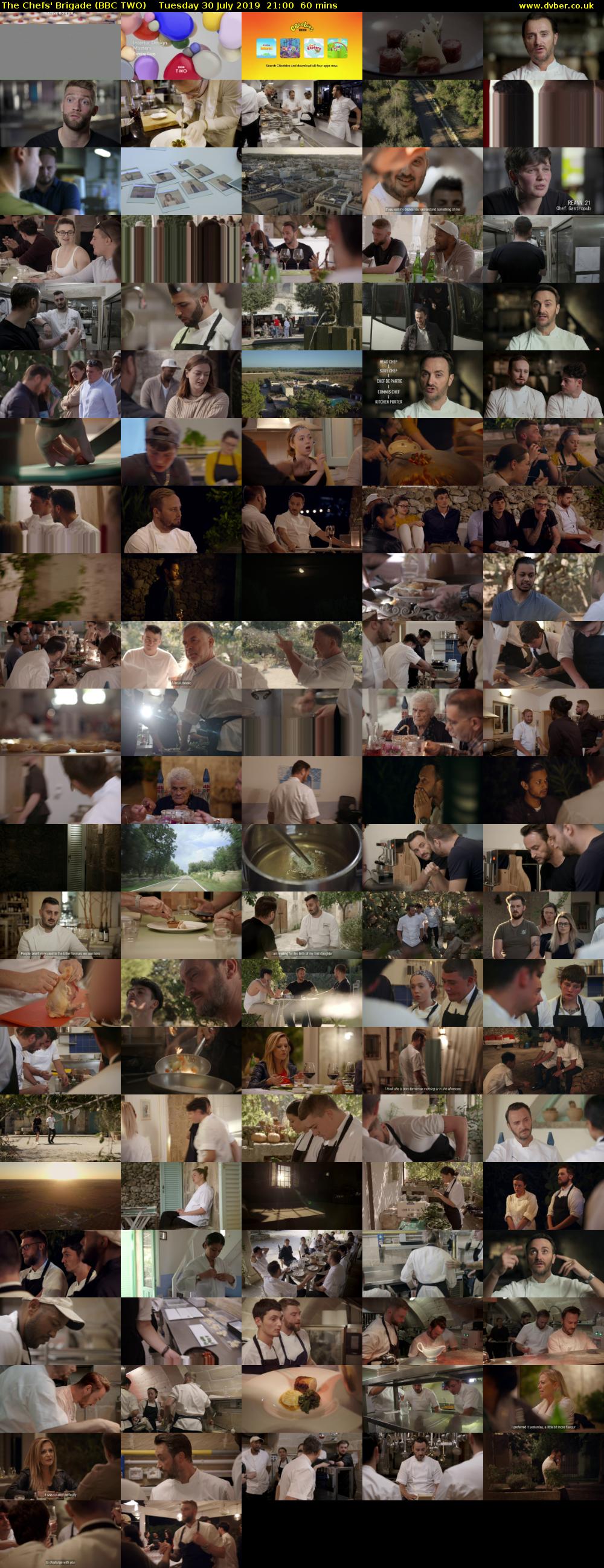 The Chefs' Brigade (BBC TWO) Tuesday 30 July 2019 21:00 - 22:00