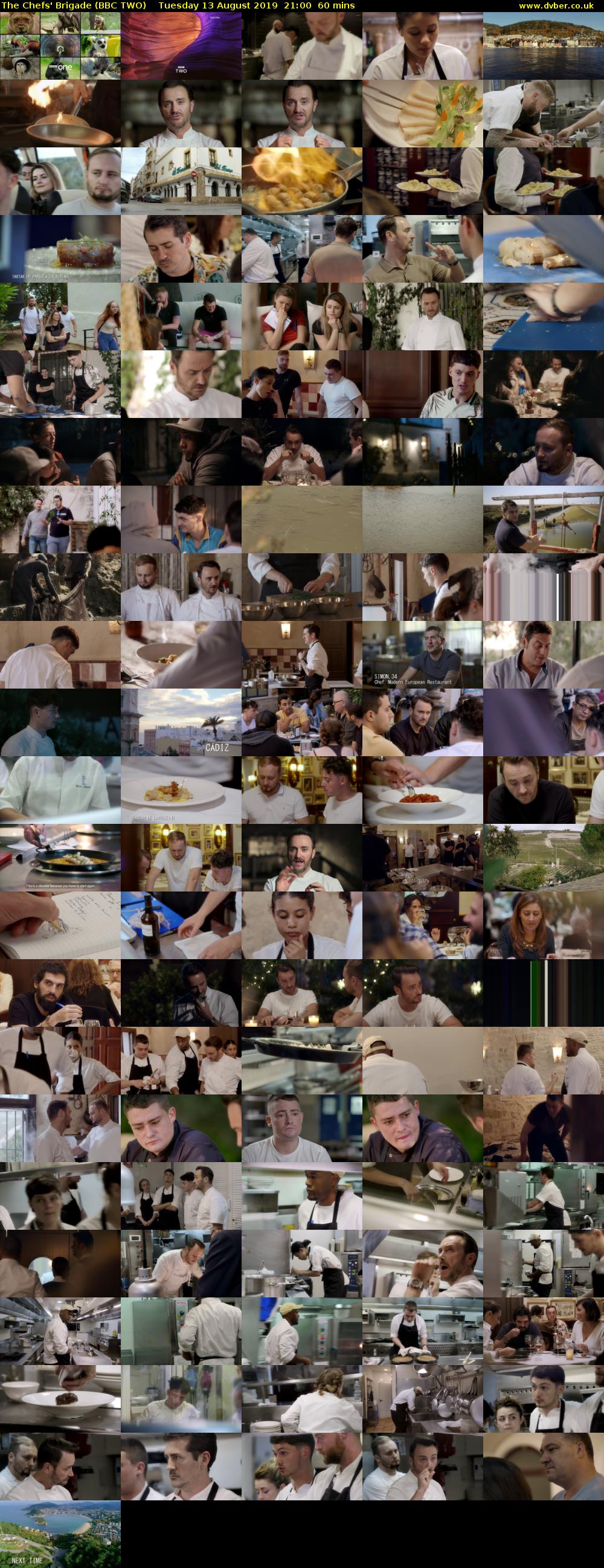 The Chefs' Brigade (BBC TWO) Tuesday 13 August 2019 21:00 - 22:00