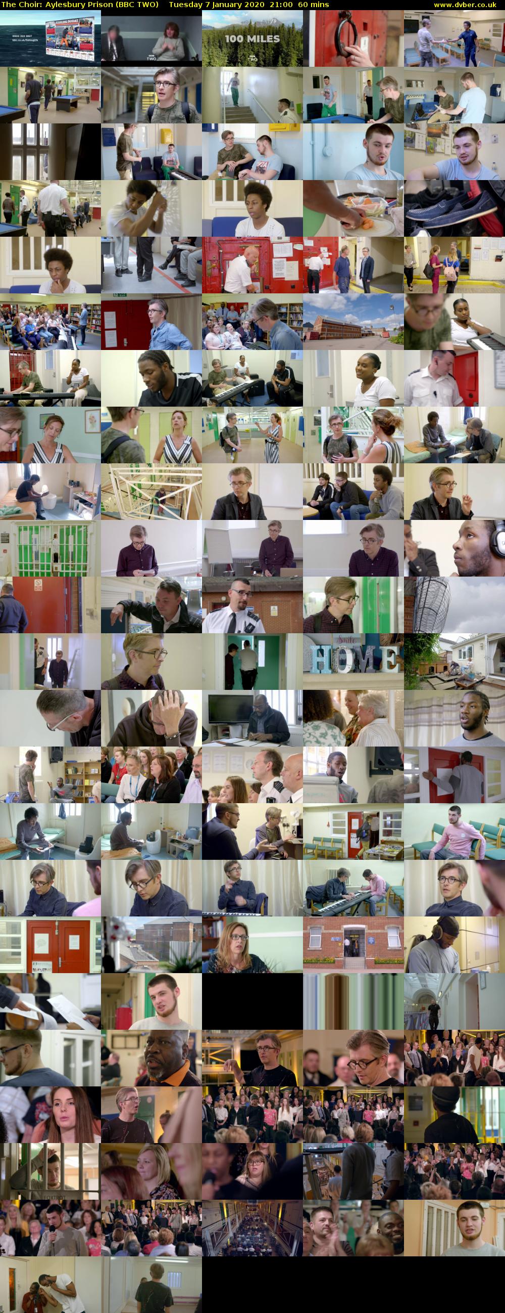 The Choir: Aylesbury Prison (BBC TWO) Tuesday 7 January 2020 21:00 - 22:00