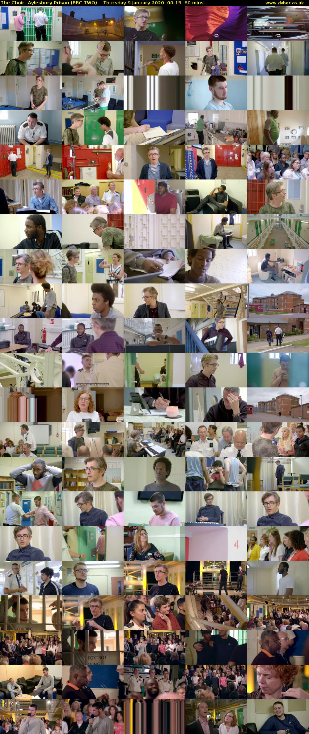 The Choir: Aylesbury Prison (BBC TWO) Thursday 9 January 2020 00:15 - 01:15