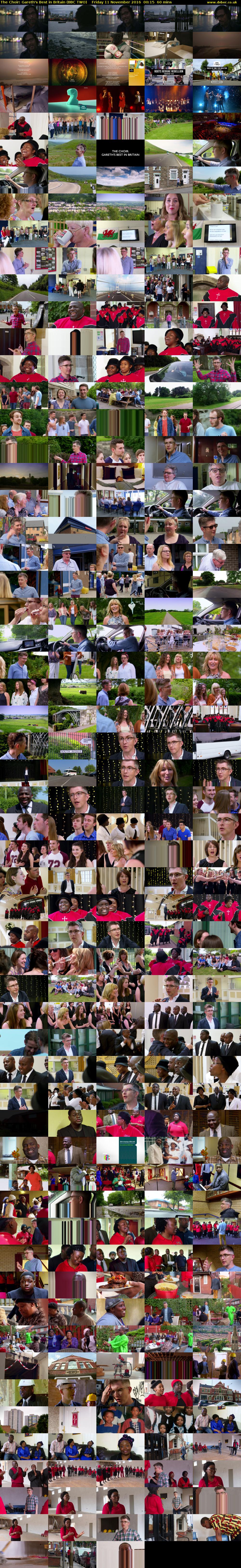 The Choir: Gareth's Best in Britain (BBC TWO) Friday 11 November 2016 00:15 - 01:15