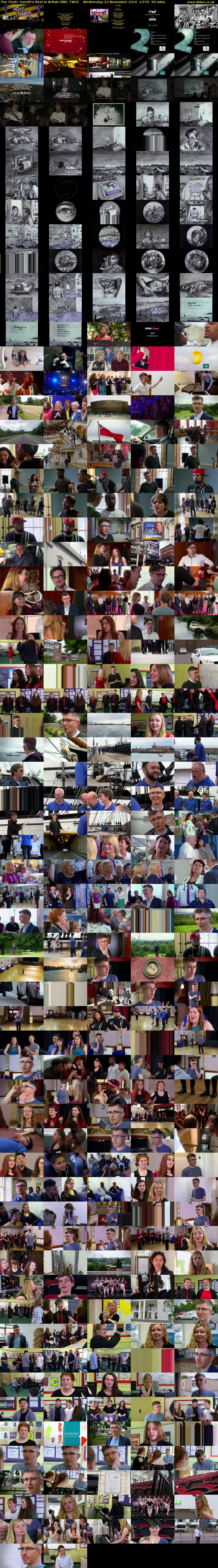 The Choir: Gareth's Best in Britain (BBC TWO) Wednesday 23 November 2016 23:55 - 00:55