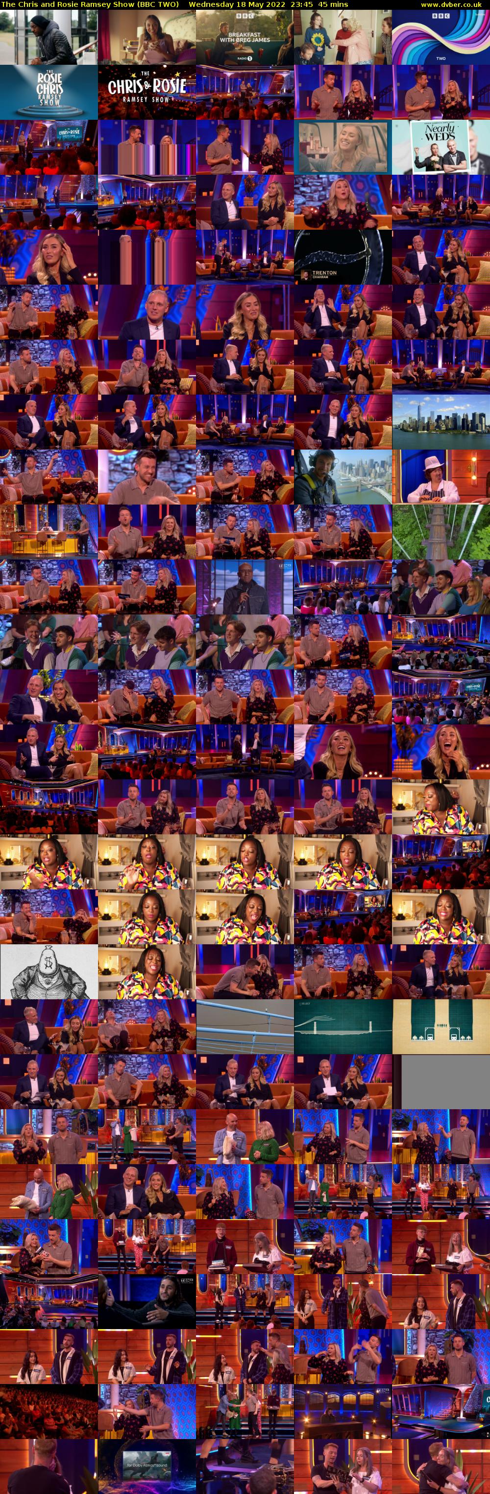The Chris and Rosie Ramsey Show (BBC TWO) Wednesday 18 May 2022 23:45 - 00:30