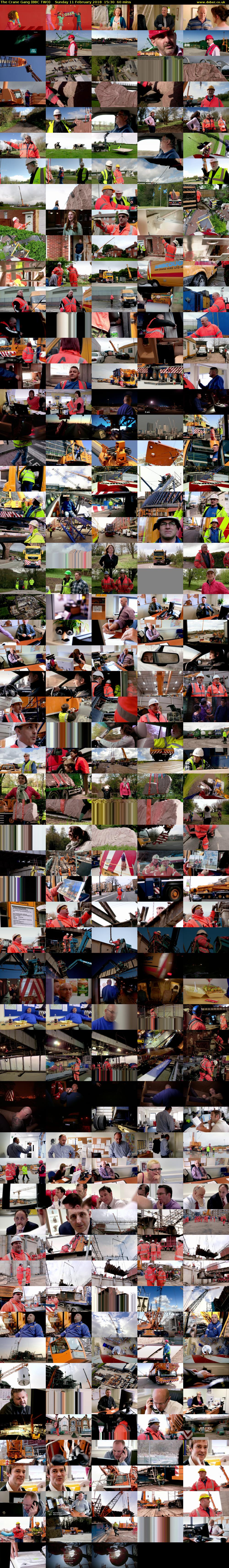 The Crane Gang (BBC TWO) Sunday 11 February 2018 15:30 - 16:30