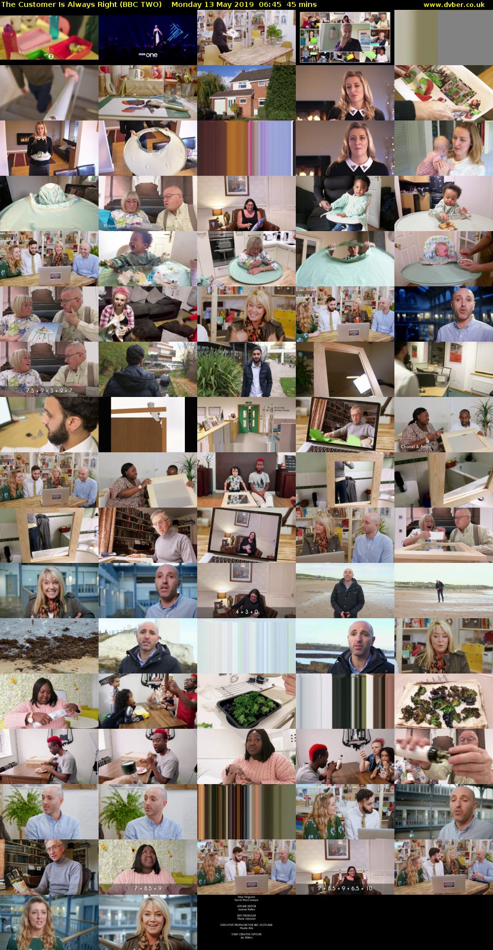 The Customer Is Always Right (BBC TWO) Monday 13 May 2019 06:45 - 07:30