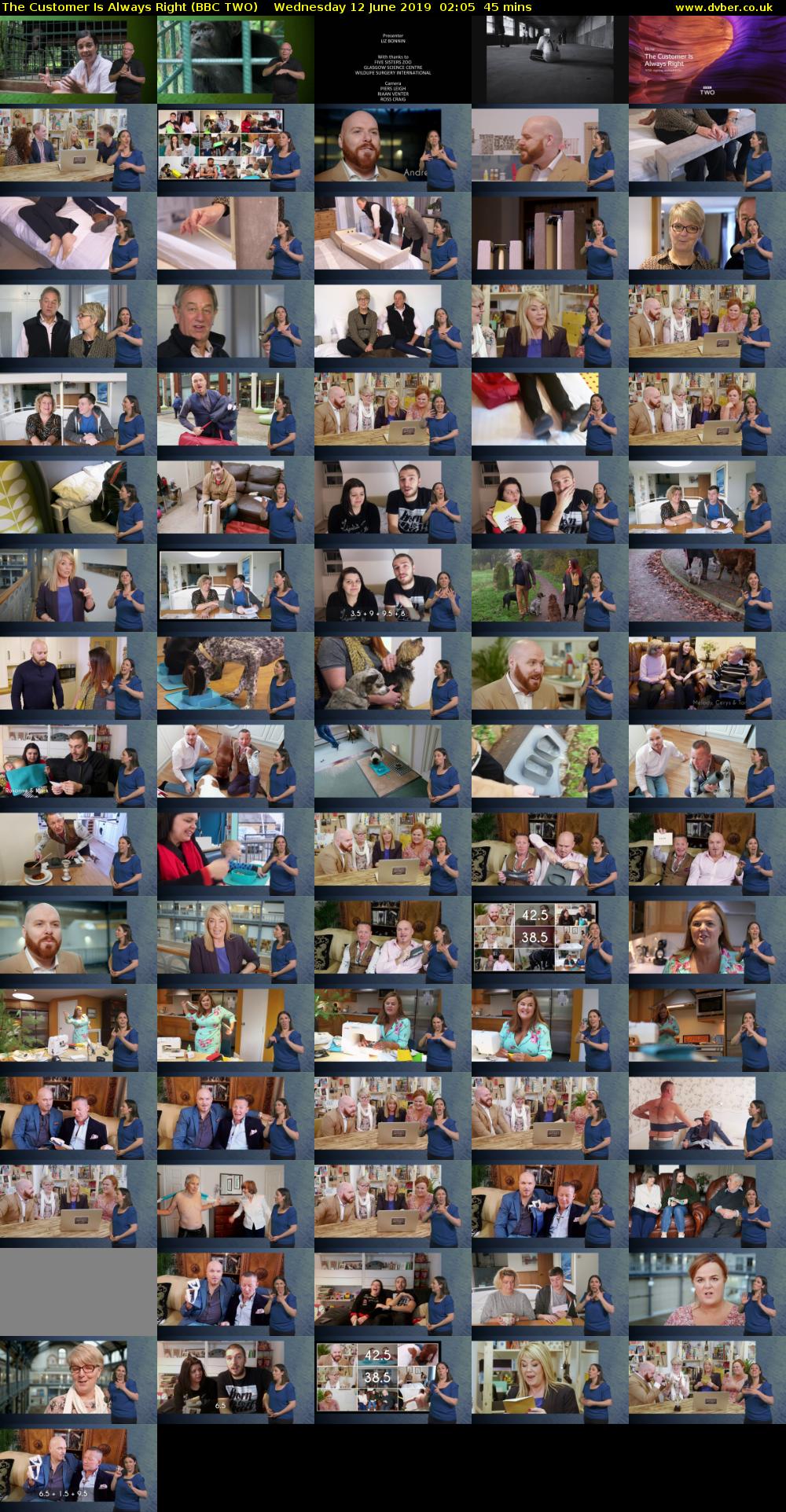 The Customer Is Always Right (BBC TWO) Wednesday 12 June 2019 02:05 - 02:50