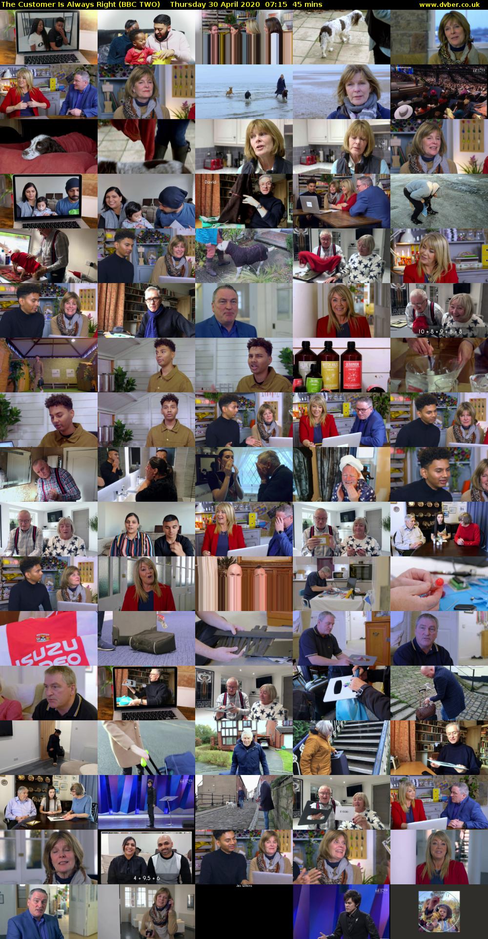 The Customer Is Always Right (BBC TWO) Thursday 30 April 2020 07:15 - 08:00