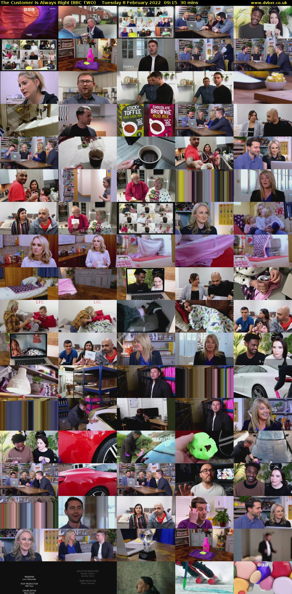 The Customer Is Always Right (BBC TWO) Tuesday 8 February 2022 09:15 - 09:45