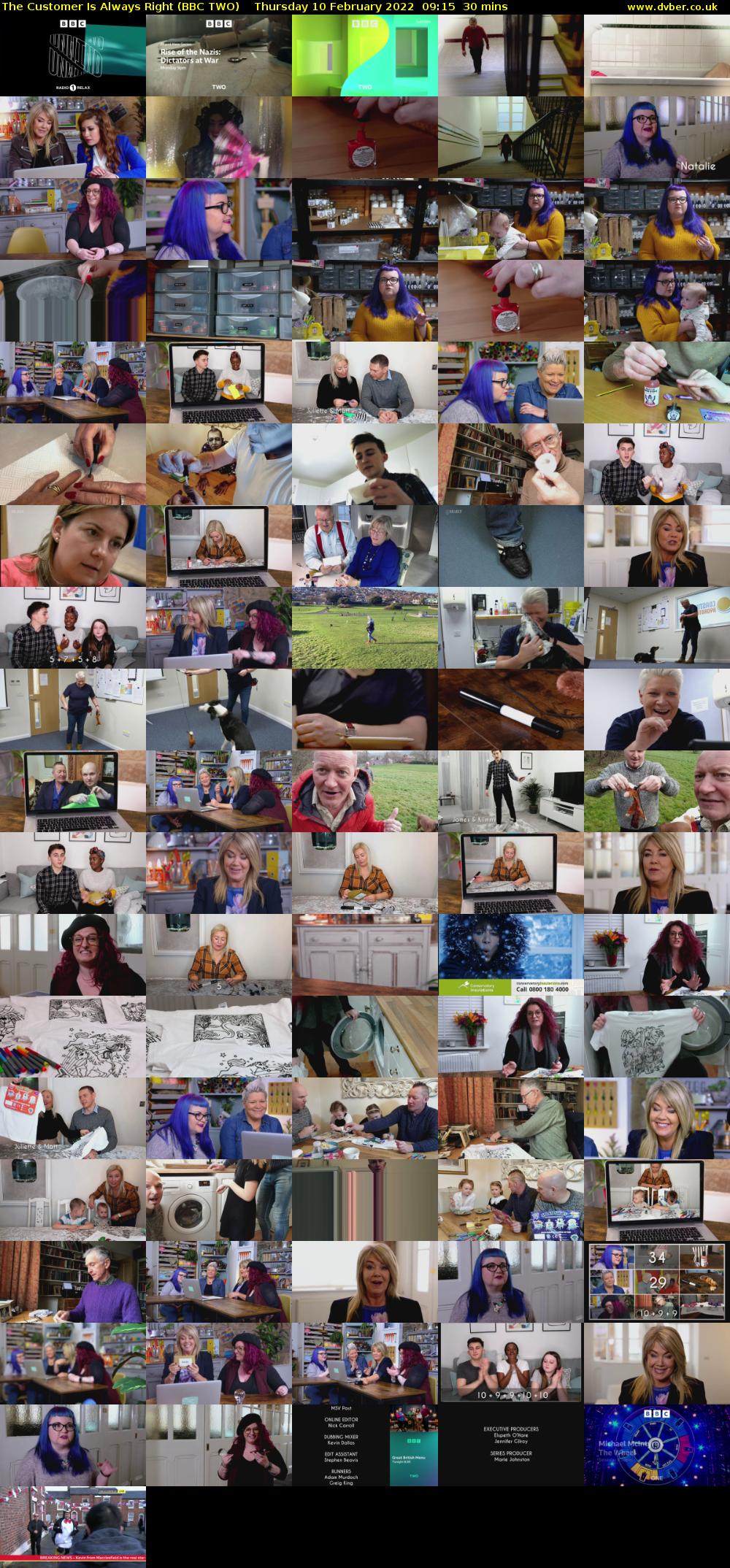 The Customer Is Always Right (BBC TWO) Thursday 10 February 2022 09:15 - 09:45