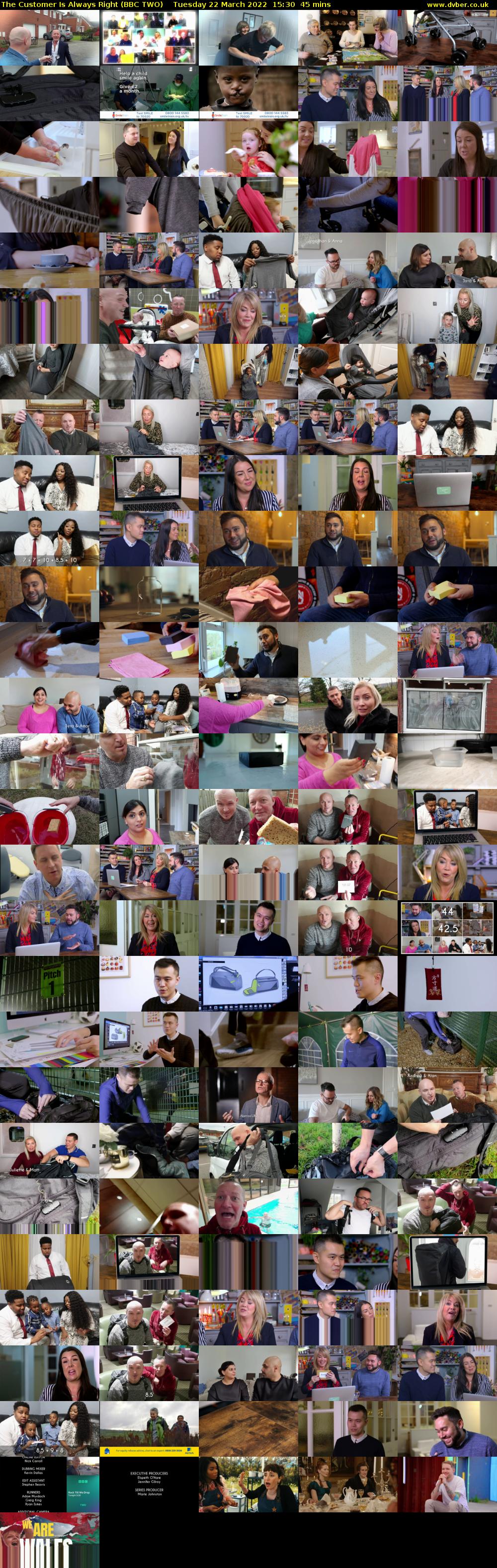 The Customer Is Always Right (BBC TWO) Tuesday 22 March 2022 15:30 - 16:15