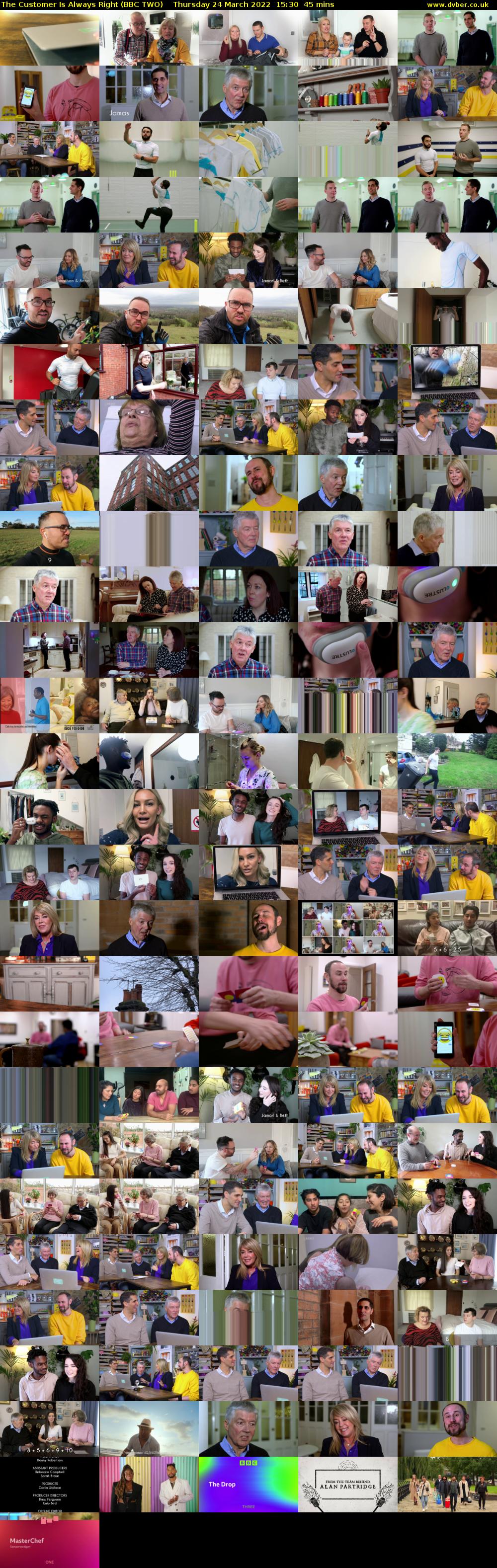 The Customer Is Always Right (BBC TWO) Thursday 24 March 2022 15:30 - 16:15