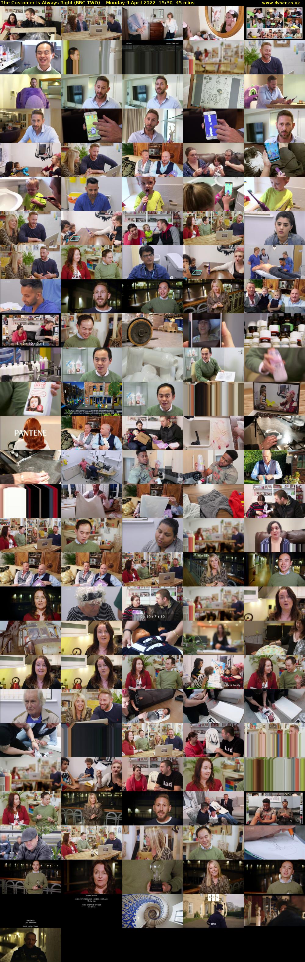 The Customer Is Always Right (BBC TWO) Monday 4 April 2022 15:30 - 16:15
