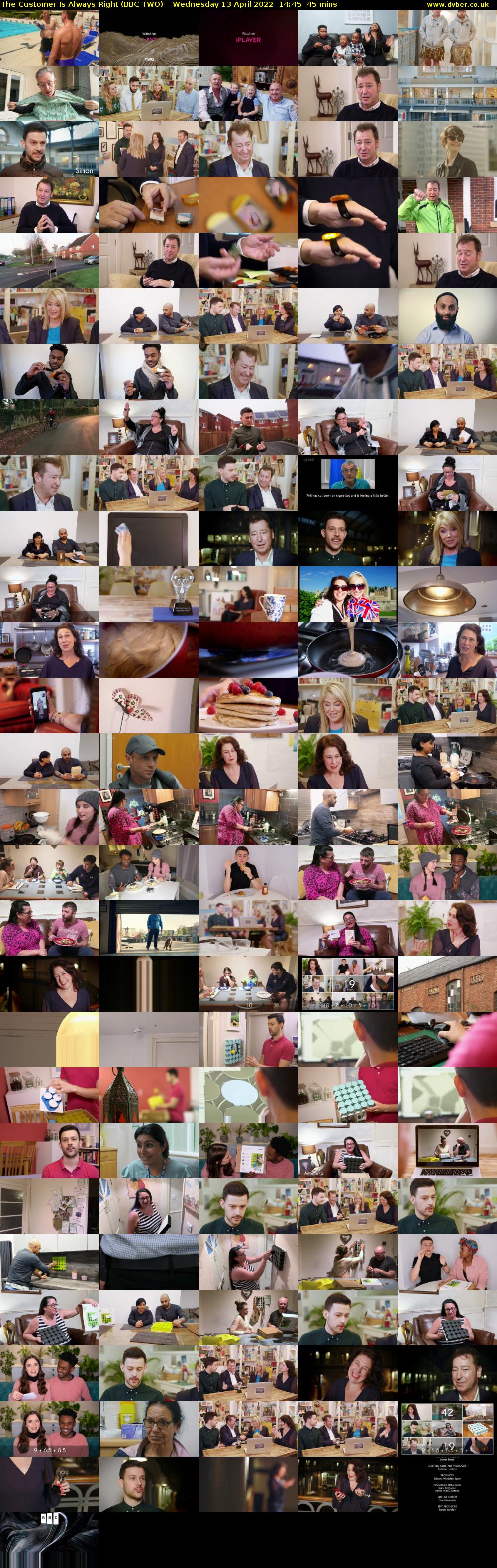 The Customer Is Always Right (BBC TWO) Wednesday 13 April 2022 14:45 - 15:30