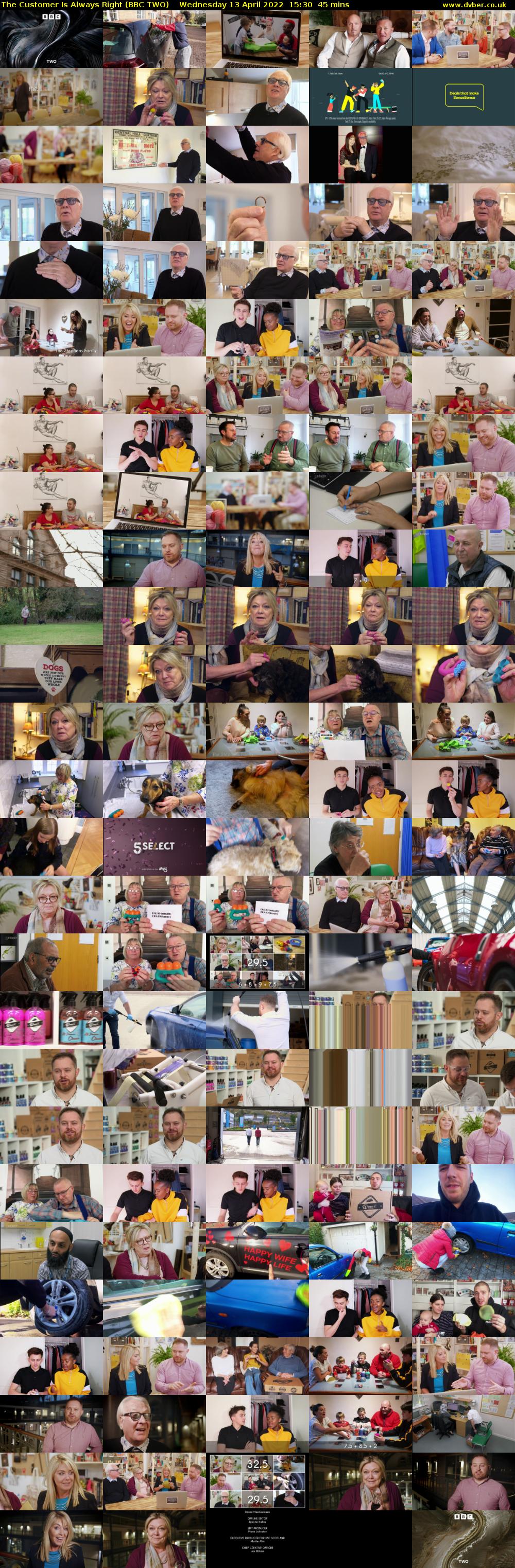The Customer Is Always Right (BBC TWO) Wednesday 13 April 2022 15:30 - 16:15