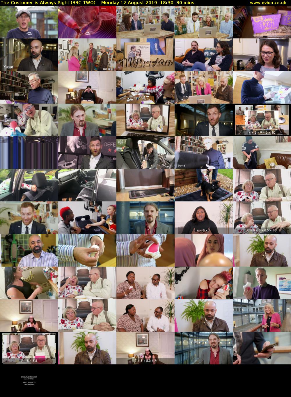 The Customer is Always Right (BBC TWO) Monday 12 August 2019 18:30 - 19:00