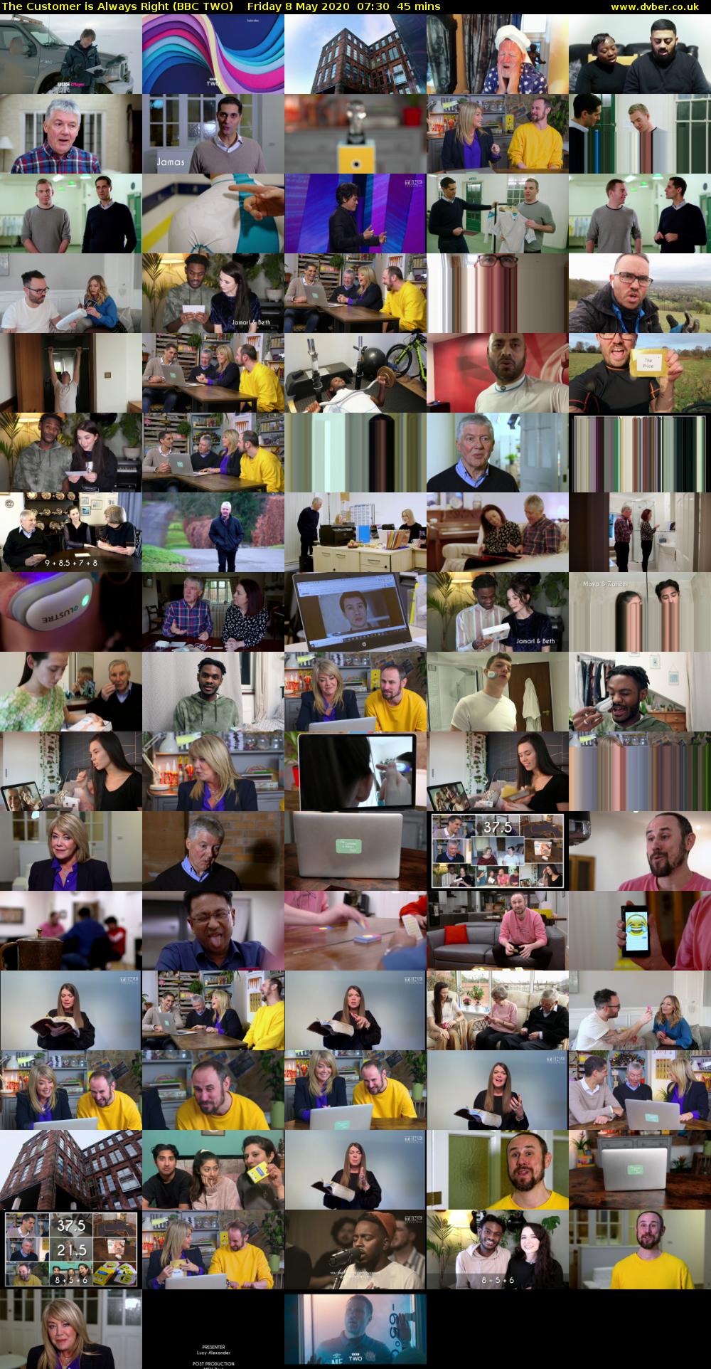 The Customer is Always Right (BBC TWO) Friday 8 May 2020 07:30 - 08:15