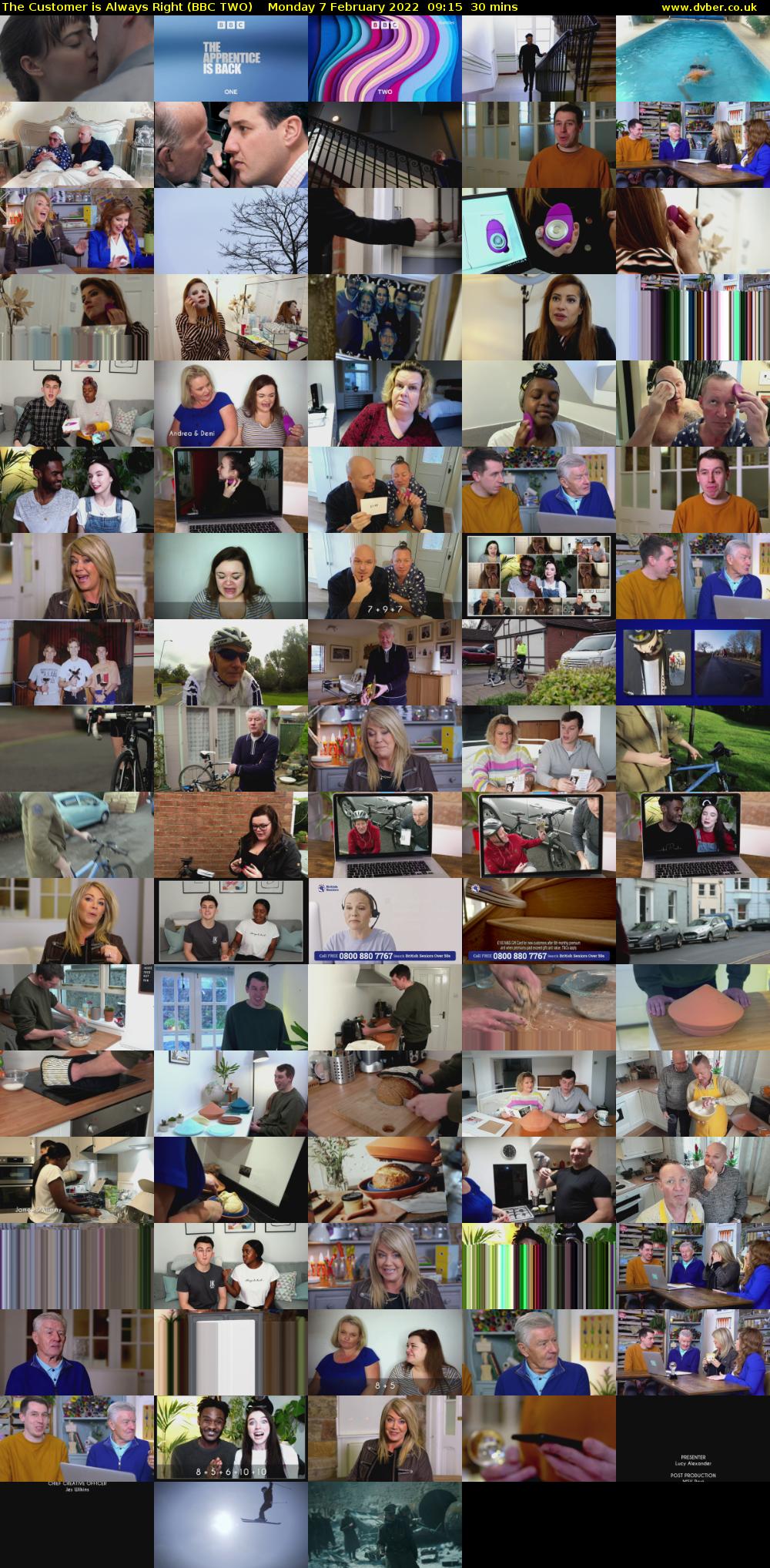 The Customer is Always Right (BBC TWO) Monday 7 February 2022 09:15 - 09:45