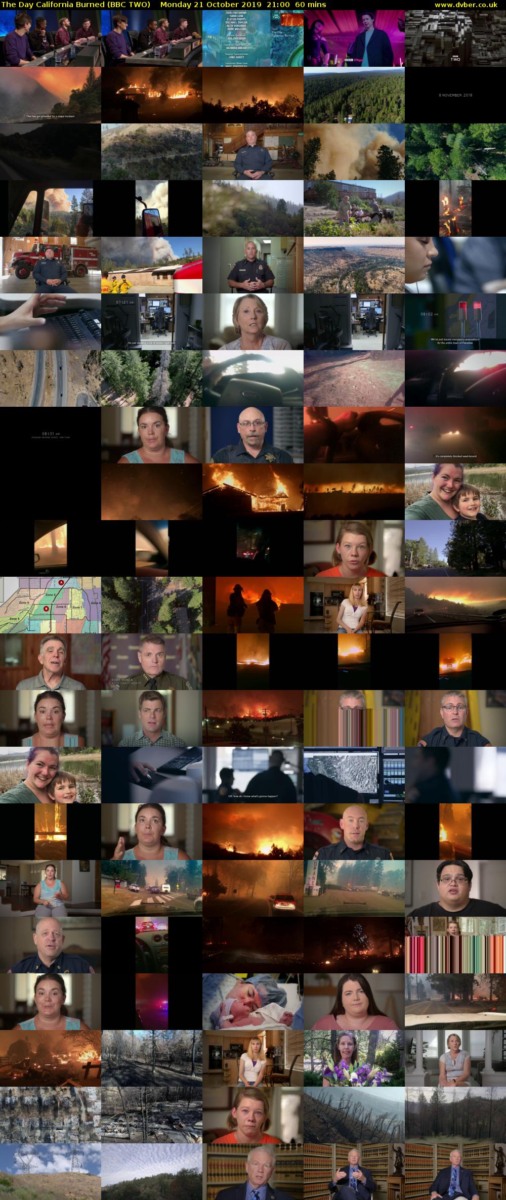 The Day California Burned (BBC TWO) Monday 21 October 2019 21:00 - 22:00
