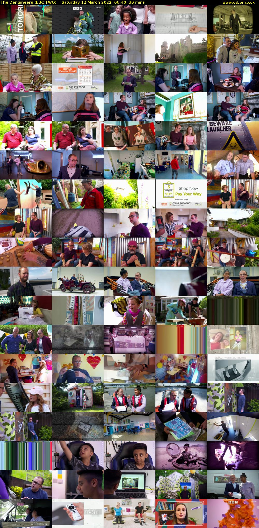 The Dengineers (BBC TWO) Saturday 12 March 2022 06:40 - 07:10