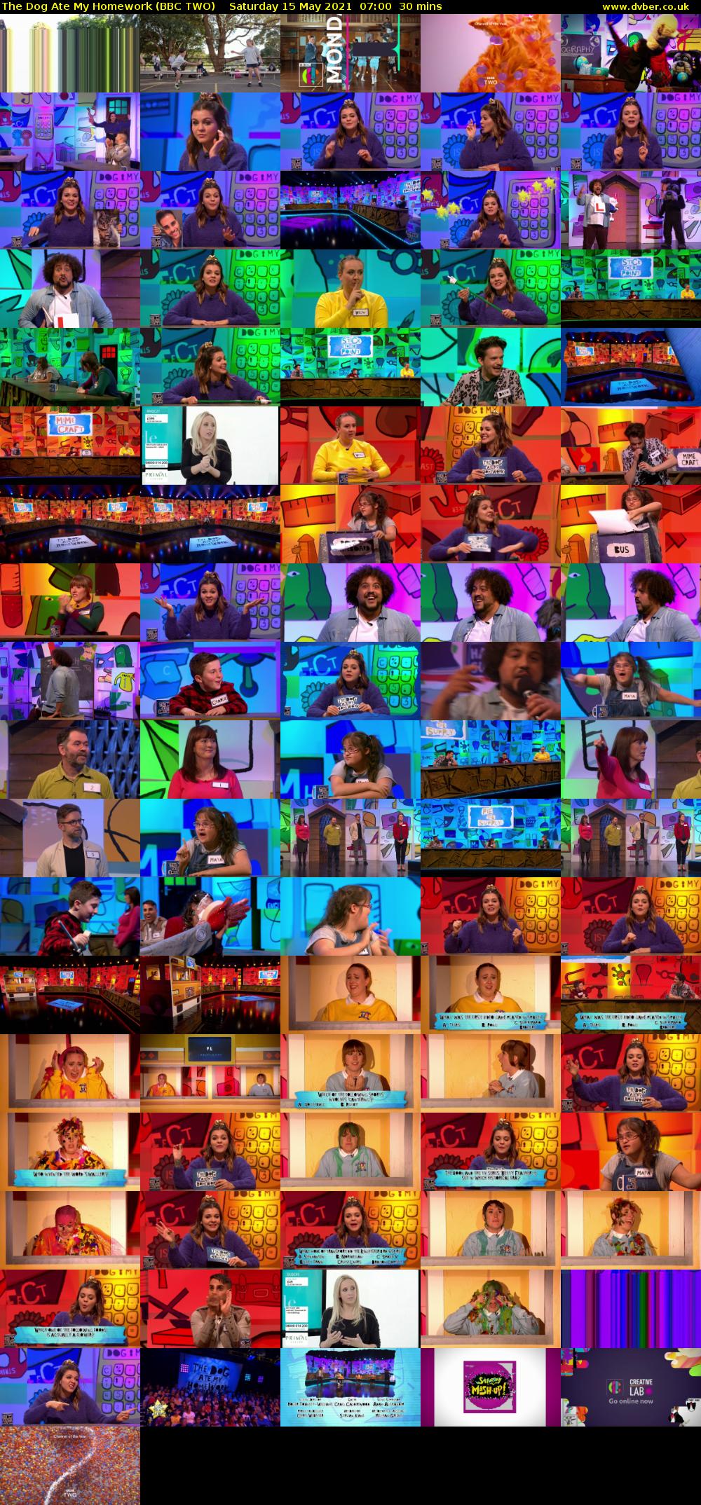 The Dog Ate My Homework (BBC TWO) Saturday 15 May 2021 07:00 - 07:30
