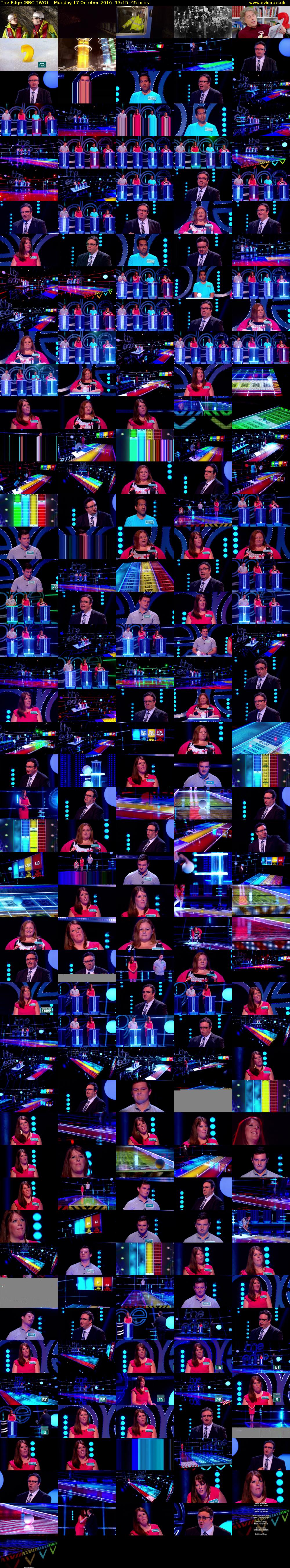 The Edge (BBC TWO) Monday 17 October 2016 13:15 - 14:00
