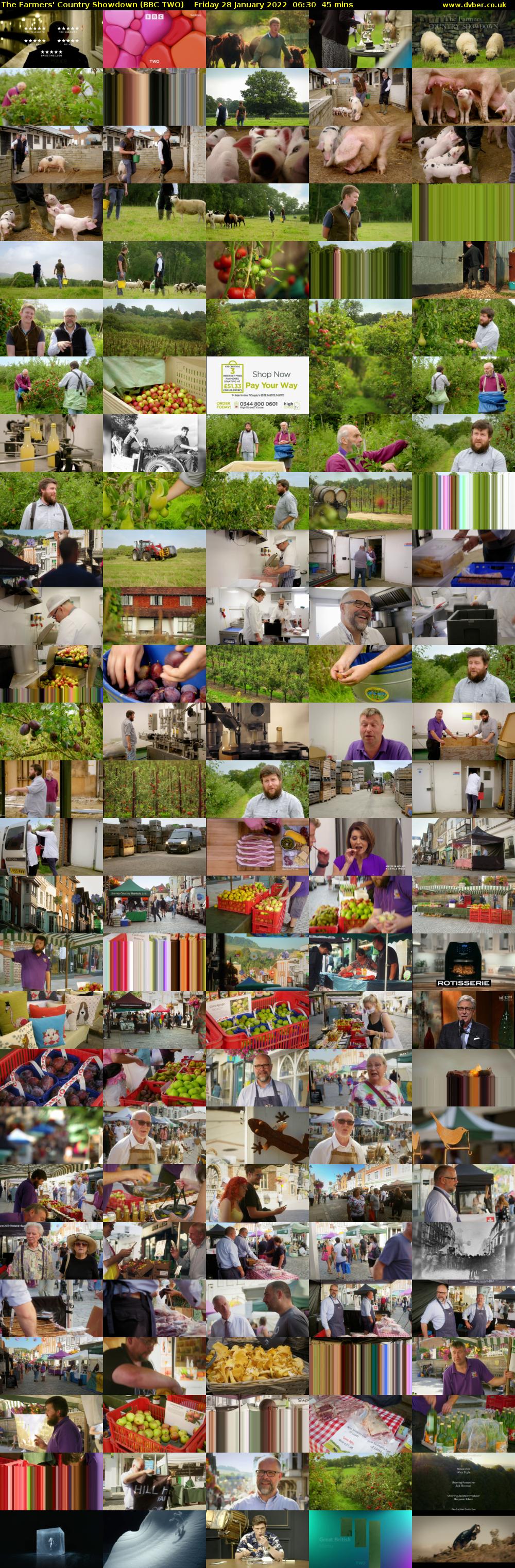 The Farmers' Country Showdown (BBC TWO) Friday 28 January 2022 06:30 - 07:15