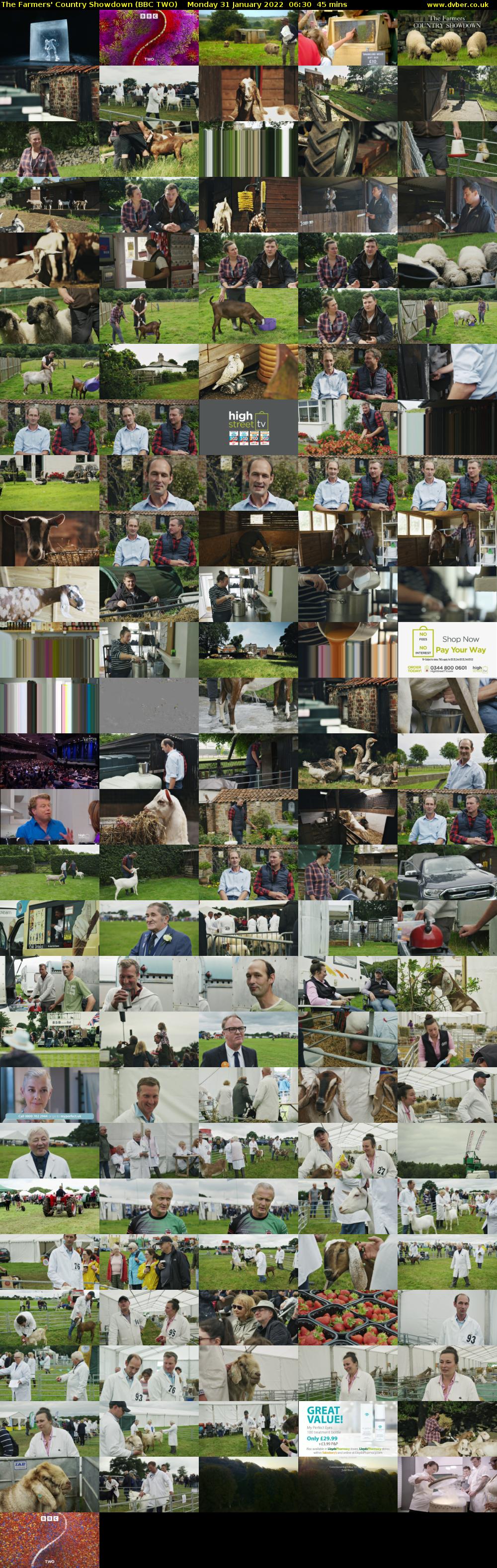 The Farmers' Country Showdown (BBC TWO) Monday 31 January 2022 06:30 - 07:15