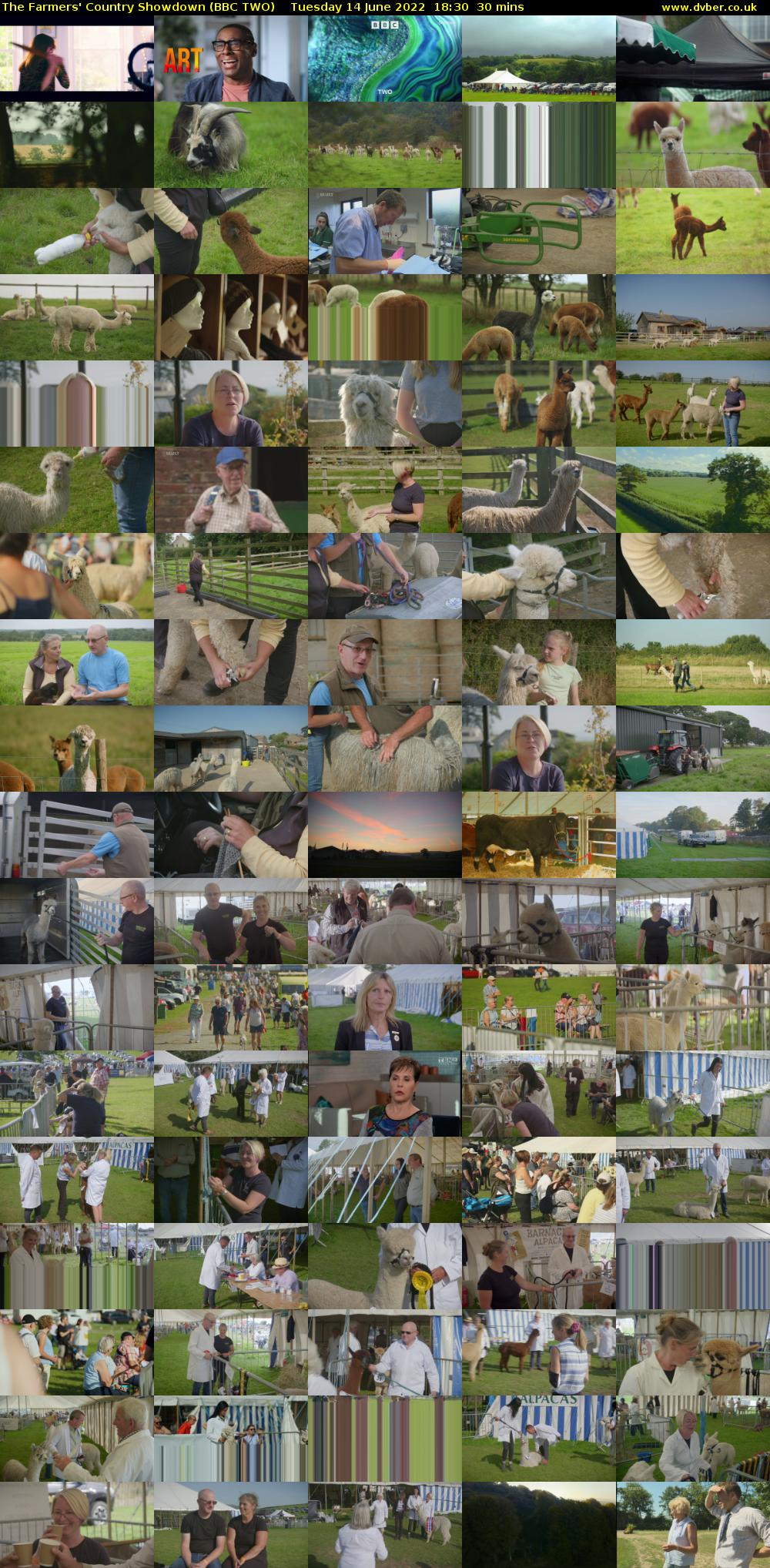 The Farmers' Country Showdown (BBC TWO) Tuesday 14 June 2022 18:30 - 19:00