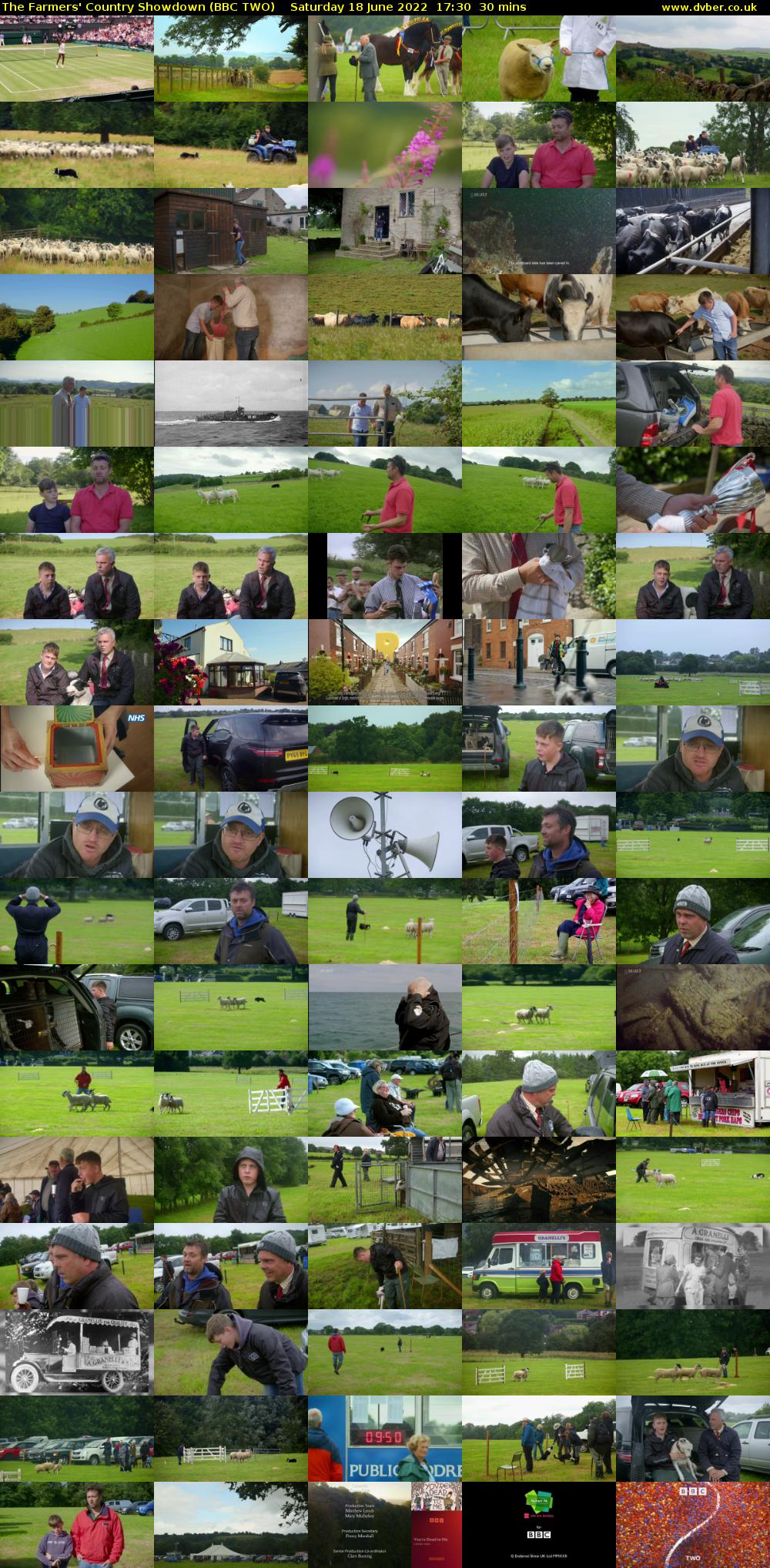 The Farmers' Country Showdown (BBC TWO) Saturday 18 June 2022 17:30 - 18:00